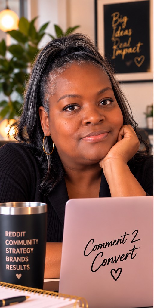 Nicole Taybron at her workspace
